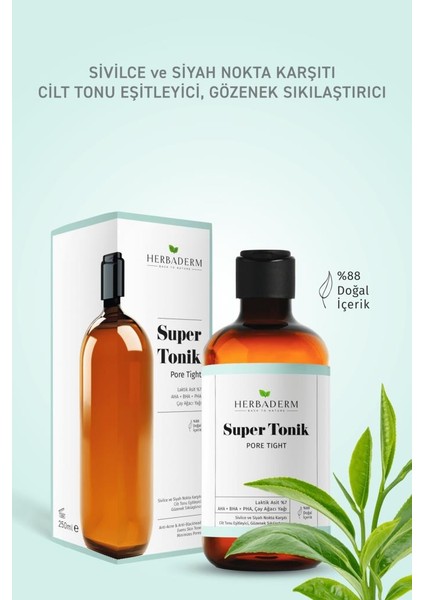 Pore Tight Sivilce, Siyah Nokta Karşıtı Super Tonik Laktik Asit %7 150 ml