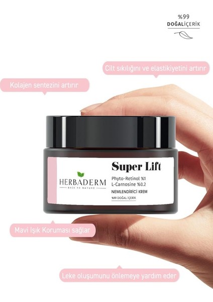 Super Lift Leke Oluşumuna Karşı Mavi Işık Koruma Sağlayan Nemlendirici Krem 50 ml modelleri