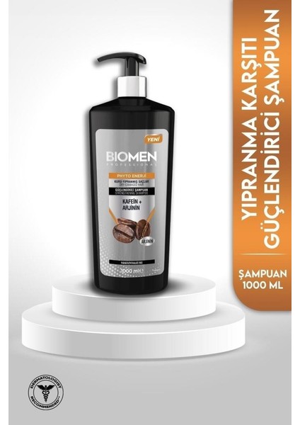 Professional Kafein&arjinin Kuru ve Yıpranmış Saçlar Için Şampuan 1000 ml