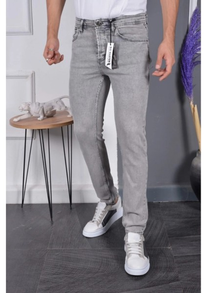 Kaizerdenim Erkek Gri Pantolon