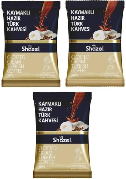 Kaymaklı Hazır Türk Kahvesi 100 Gr X 3'lü Paket