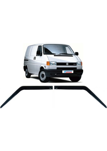 Volkswagen T-4 1993-2004 (2-Li) Cam Rüzgarlığı Kuzgun