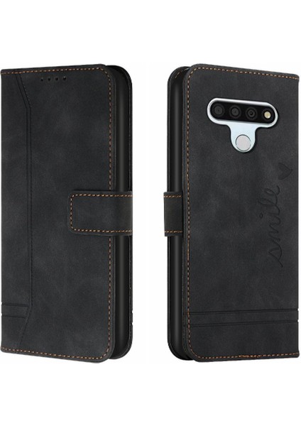 Lg Stylo 6 Kart Yuvaları Kapak Için Telefon Kılıfı El Kayışı Flip Folio Cüzdan Pu (Yurt Dışından) indirimleri