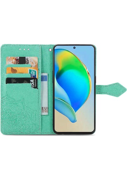 Zte Blade V40S Basit Iş Flip Kapak Zarif Desen Kılıf (Yurt Dışından) indirimleri