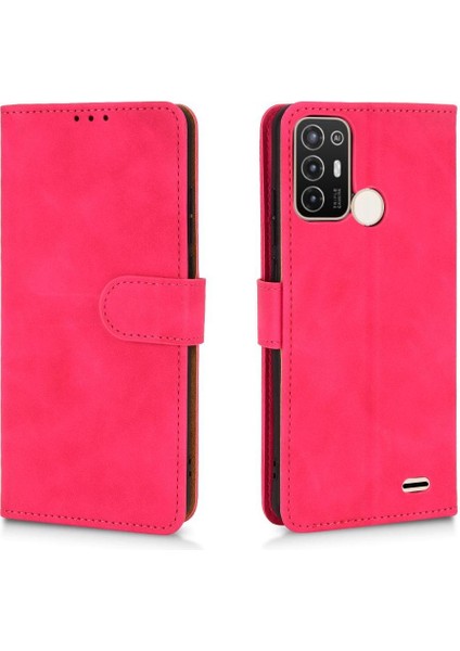 YH Mall Kart Tutucu Kickstand ile Zte Blade A52 Deri Folio Flip Case (Yurt Dışından)