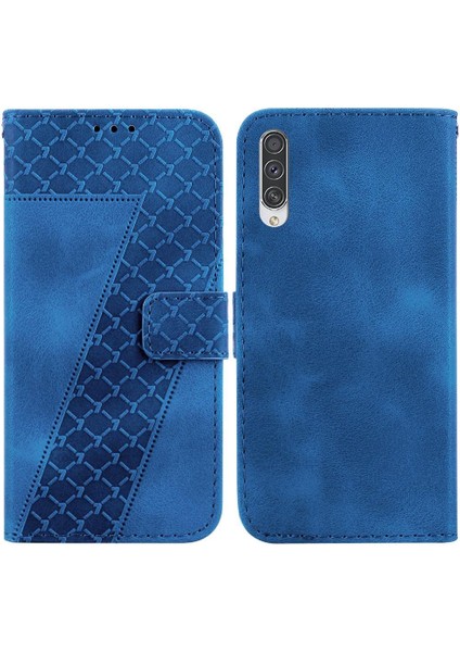 Samsung Galaxy Için Telefon Kılıfı A50/A50S/A30S Flip Folio Kapak Kabartmalı Pu (Yurt Dışından)