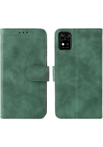 Kart Tutucu Kickstand ile Zte Blade Zte Deri Folio Flip Case Için Kılıf (Yurt Dışından)
