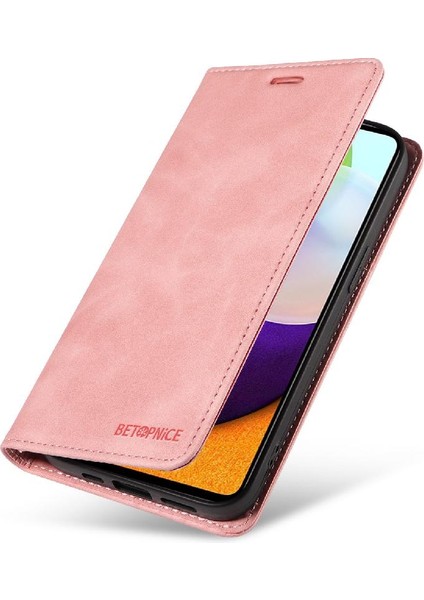 Samsung Galaxy A52S 5g Için Kılıf Folio Cüzdan Pu Deri Koruyucu Manyetik (Yurt Dışından)