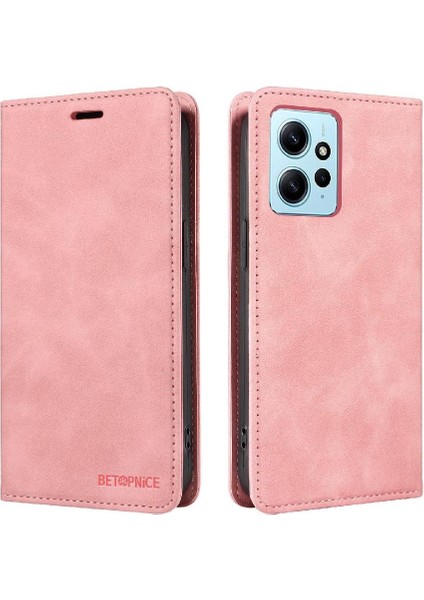 Xiaomi Redmi Için Not 12 4g Manyetik Pu Deri Folio Cüzdan (Yurt Dışından)