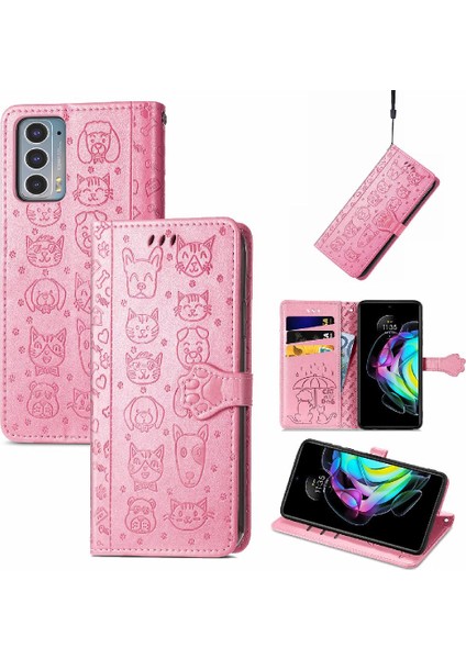 Moto Kenar 20 Flip Kapak Için Kılıf Darbeye Deri Kılıf Kısa Kayış (Yurt Dışından) fiyatları