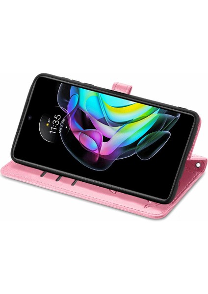 Moto Kenar 20 Flip Kapak Için Kılıf Darbeye Deri Kılıf Kısa Kayış (Yurt Dışından) modelleri