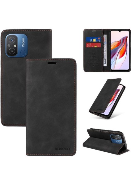 Xiaomi Redmi 11A 4g Pu Deri Folio Cüzdan Koruyucu Manyetik (Yurt Dışından) fiyatları