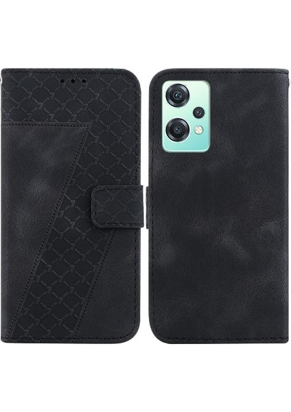 Oneplus Nord Ce 2 Lite Için Telefon Kılıfı 5g Flip Folio Kapak Kabartmalı Desen (Yurt Dışından)