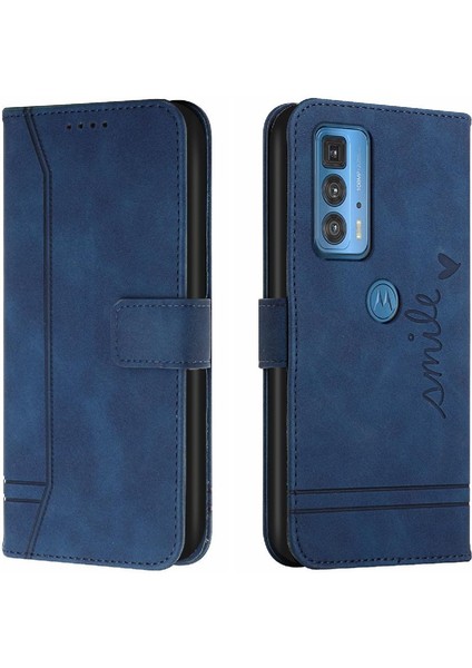 Motorola Moto Kenar 20 Pro Için Telefon Kılıfı El Kayışı Flip Folio Cüzdan Kart (Yurt Dışından) indirimleri