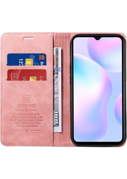 Xiaomi Redmi 9A Için Kılıf Folio Cüzdan Pu Deri Manyetik Koruyucu (Yurt Dışından) fırsatları