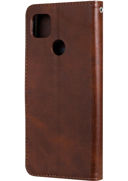 Xiaomi Redmi 9c Koruyucu Kapak Fermuar Deri Kart Yuvası Tutucular (Yurt Dışından)