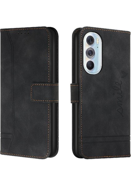 Motorola Moto X30 Pro Flip Folio Cüzdan Kart Yuvaları Için Telefon Kılıfı Kapak Pu (Yurt Dışından)