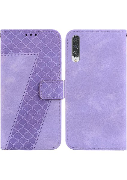 Samsung Galaxy Için Telefon Kılıfı A50/A50S/A30S Flip Folio Kapak Kabartmalı Pu (Yurt Dışından)