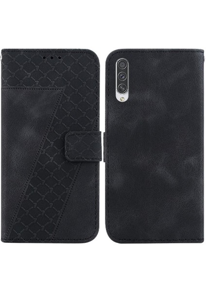 Samsung Galaxy Için Telefon Kılıfı A50/A50S/A30S Flip Folio Kapak Kabartmalı Pu (Yurt Dışından)