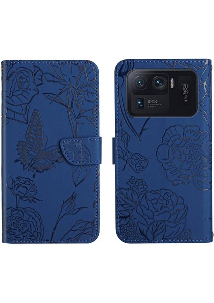 Xiaomi 11 Için Kılıf Bilek Kayışı ile Ultra Anti-Damla Koruma Çiçekler ve (Yurt Dışından)