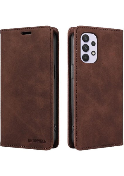 Samsung Galaxy A32 4g Pu Deri Koruyucu Manyetik Folio Cüzdan (Yurt Dışından)