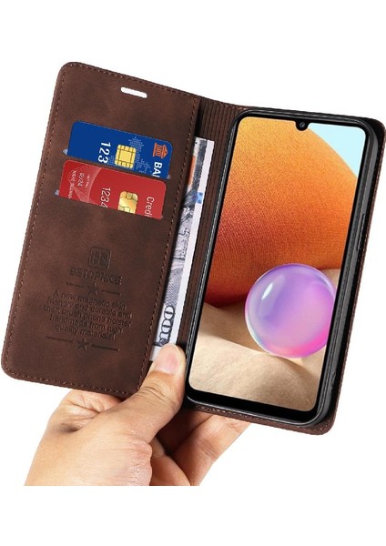 Samsung Galaxy A32 4g Pu Deri Koruyucu Manyetik Folio Cüzdan (Yurt Dışından) modelleri