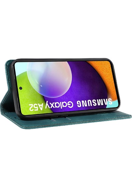 YH Mall Samsung Galaxy A52 5g/4g Pu Deri Koruyucu Folyo Cüzdan (Yurt Dışından)