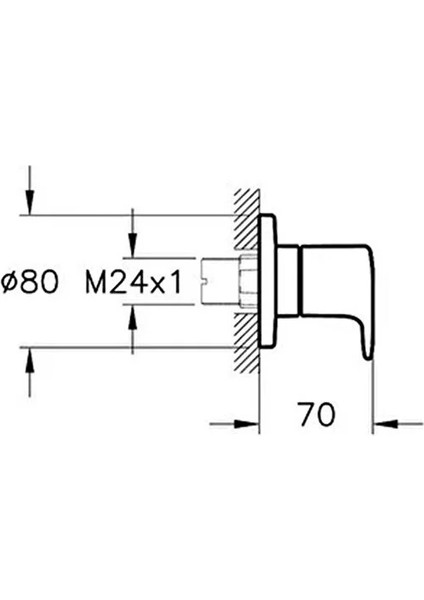 A4274236 Root Round Eviye Bataryası - Mat Siyah