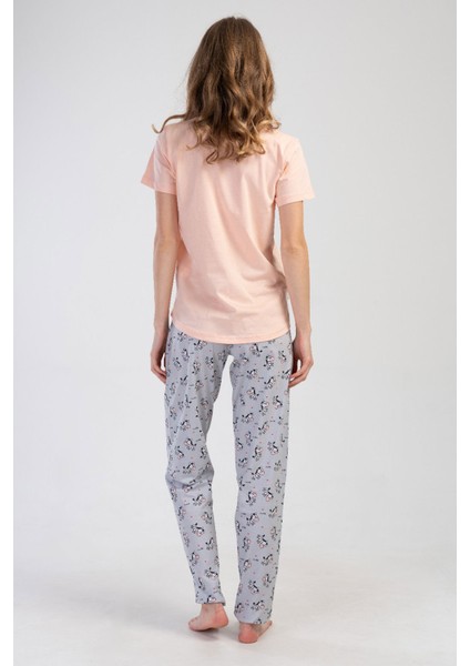 Kadın Kısa Kol Pijama Takım