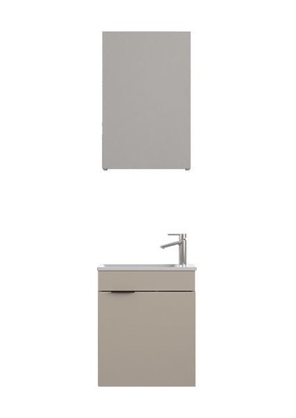 Loft 50 cm Latte Banyo Dolabı