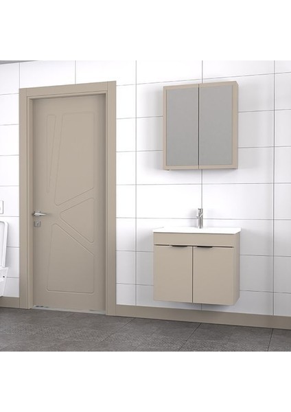 Loft 65 cm Latte Banyo Dolabı