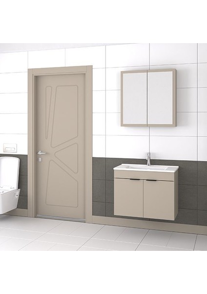 Loft 75 cm Latte Banyo Dolabı
