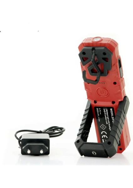 World Force Şarjlı El Lambası Cob Ledli 420 Lm