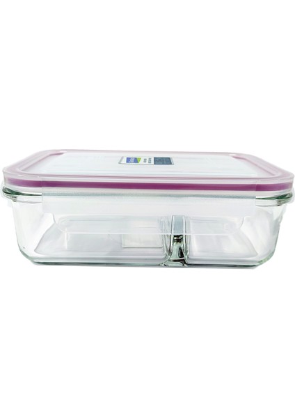 2 Bölmeli Cam Saklama Kabı 920 ml fiyatları