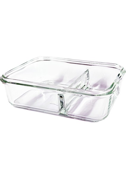 2 Bölmeli Cam Saklama Kabı 920 ml modelleri