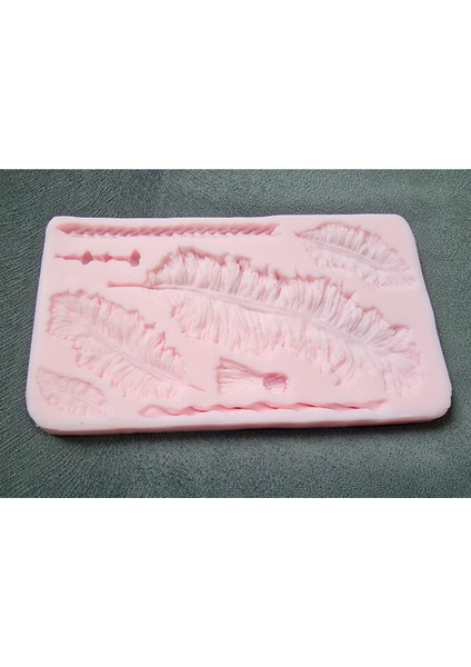 Tek Bir Kalıpta Tüy Kuş Tüyü Seti Silikon Kalıp K-1015 fiyatları