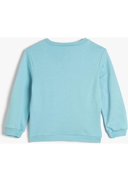 4Wmb10065Tk 648 Mavi Erkek Bebek Pamuk Jersey Sweatshirt fiyatları