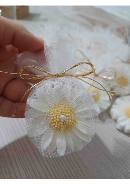 Papatya Mum 20 Adet, Düğün,nişan,kına,söz,bebek Mevlüd, Doğum Günü, Hediyelik Mum, Bebek Hediyelik fırsatları