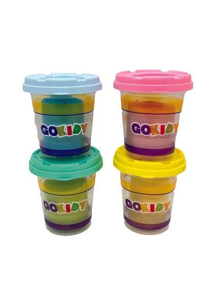 Play Dough 4'lü Pastel Oyun Hamuru