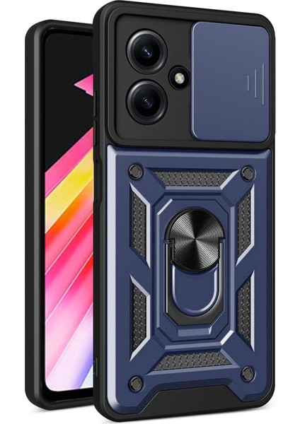 Infinix Hot 30 Kılıf Impact Resistant Lacivert