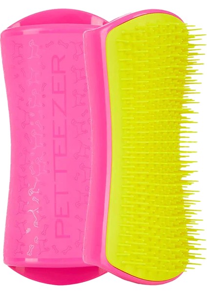 Pet Teezer Detangling Large Pink Yellow Köpek Bakım Fırçası