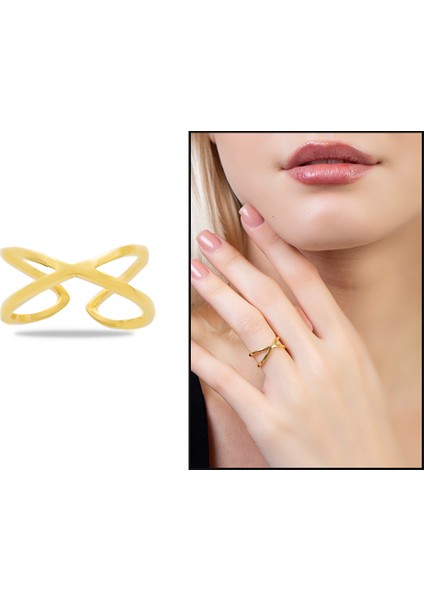 Cats Eye Tasarım Gold Renk Free Size 925 Ayar Gümüş Kadın Yüzük fiyatları