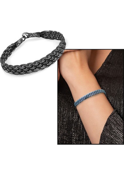 Ilmek Ilmek El Örgüsü Üç Sıralı Avangard 1000 Ayar Kazaz Kadın Bileklik fiyatları