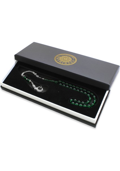 Kararmaz Metal Ayyıldız Püsküllü Küre Kesim Yeşil Ateş Kehribar Tesbih modelleri