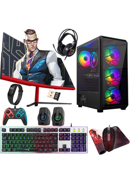 Tx4139 i5 4440 16GB Ram 1TB SSD 4GB R7 240 GDDR5 23.6 inç 100Hz Curved Oyun Bilgisayarı