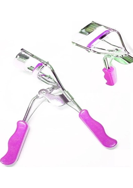 Lüks Kemik Serisi Kirpik Kıvırıcı 3 Kat Daha Güçlü Full Lash Curler Kirpik Kıvırma Aleti Pembe