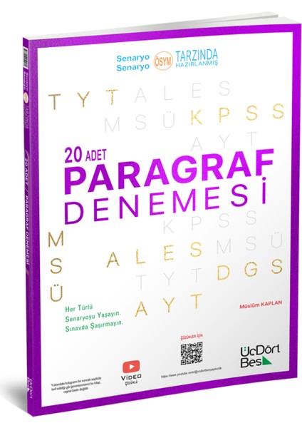 20 Adet Paragraf Denemesi