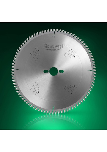 Ø400X3.80X30X120Z Alüminyum, Plastik, Pvc Negatif Diş Kronberg Elmas Testere