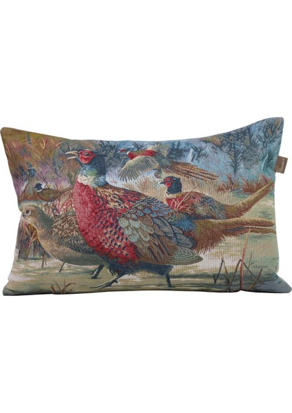 Belıeve Peacock Goblen Kırlent 35*50 cm