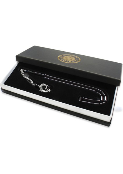 Kararmaz Metal Püsküllü Kesme Kesim Turkuaz-Siyah Ateş Kehribar Tesbih modelleri